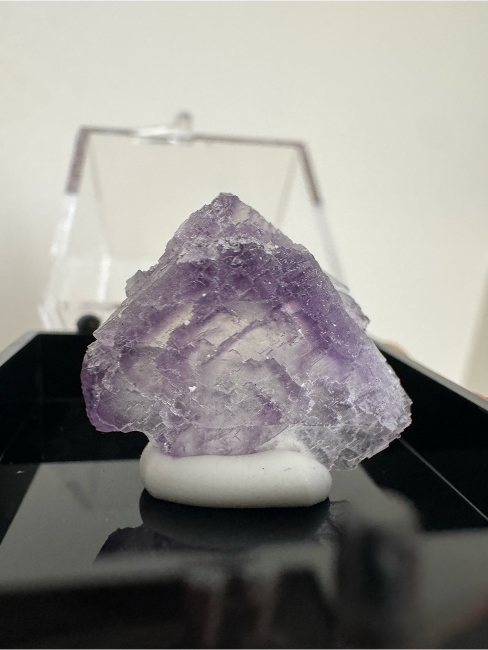Purple edge fluorite from Guizhou, China